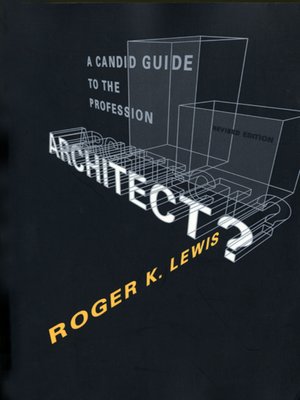 cover image of Architect? a Candid Guide to the Profession, revised and expanded edition